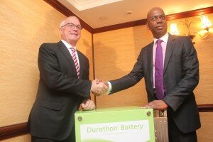 Safaricom pioneers in use of Durathon batteries by General Electric