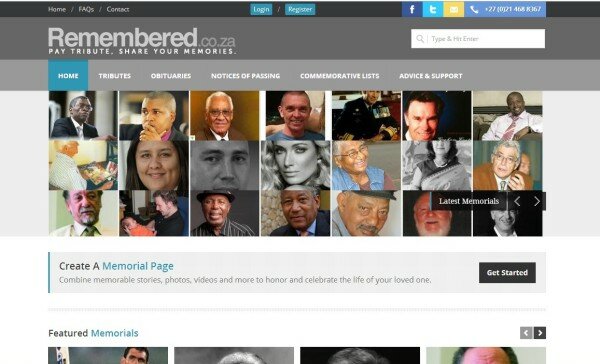 News24 launches memorial site